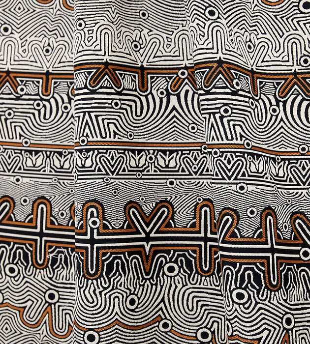 Jean Paul Gaultier Stripe Cuivre Fabric Sample H034930001