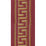Lelievre Massena Galon Rouge Fabric Sample H040120001