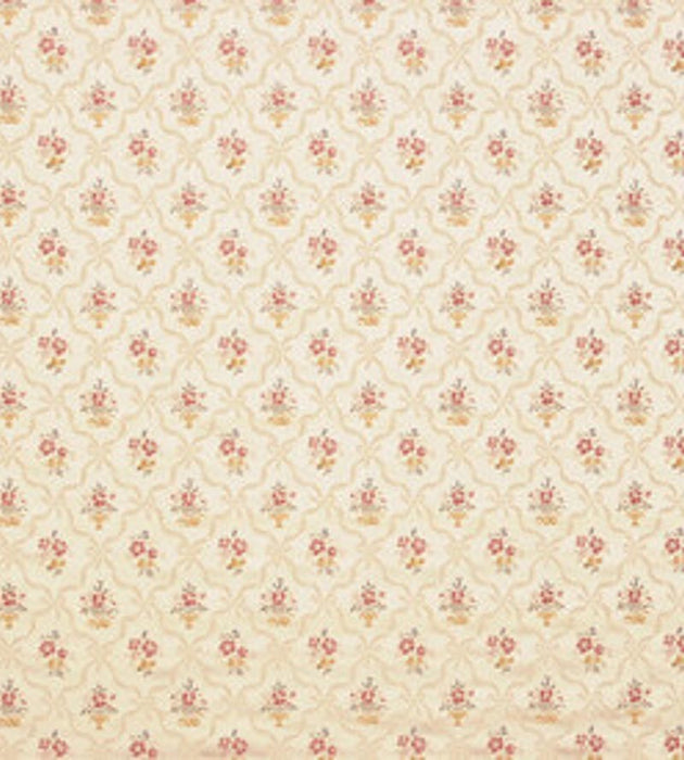 Lelievre Lampas Romance Creme Fabric Sample H040170001