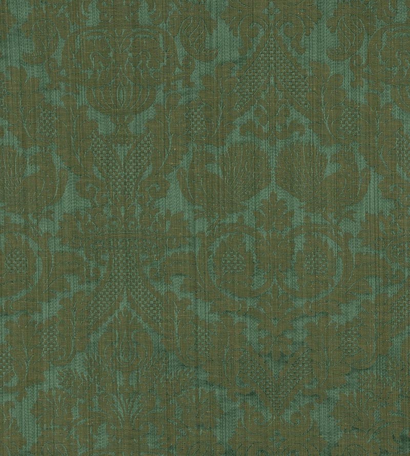 Lelievre Damas Tanlay Emeraude Fabric H041270001