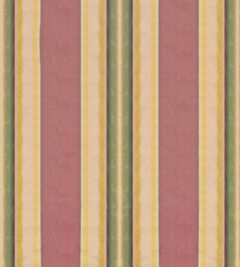 Lelievre Castiglione Taffeta Rose, Yellow & Green Fabric H041860001