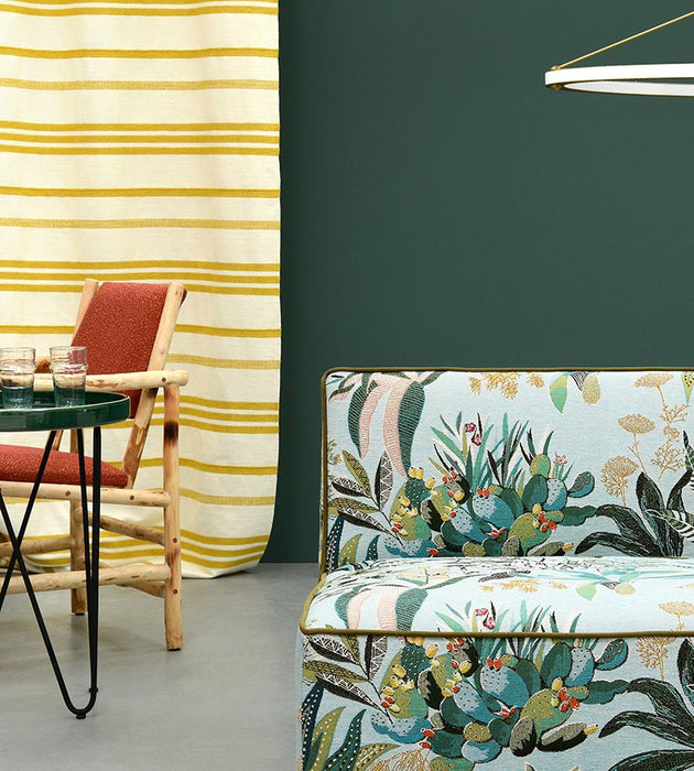 Lelievre Marina Stripe Pastis Fabric H005730002