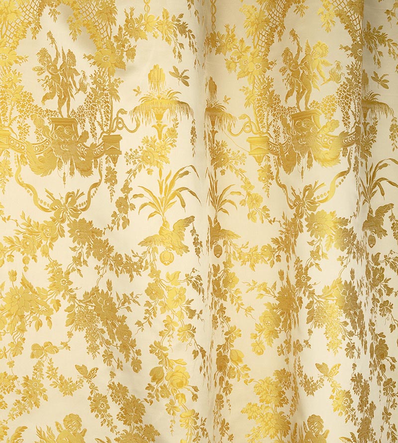 Tassinari & Chatel Les Amours Seat & Back Creme/Or Fabric H015390002