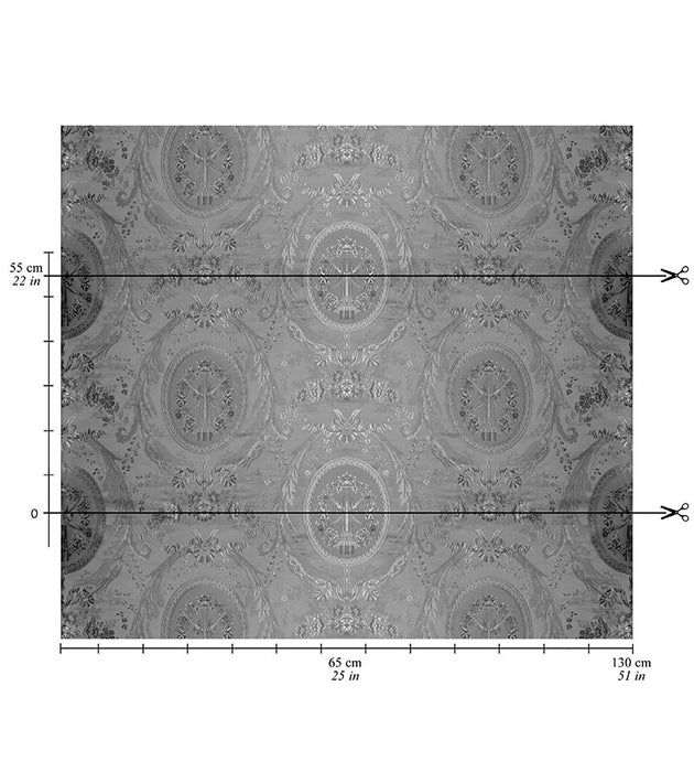 Tassinari & Chatel Marie Antoinette Creme Fabric H015530002