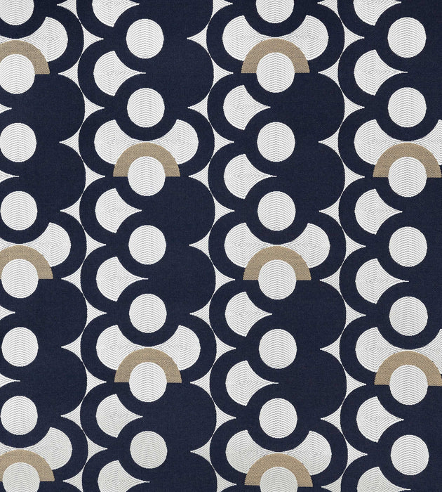 Lelievre Maelstrom Marine Fabric Sample H032830002
