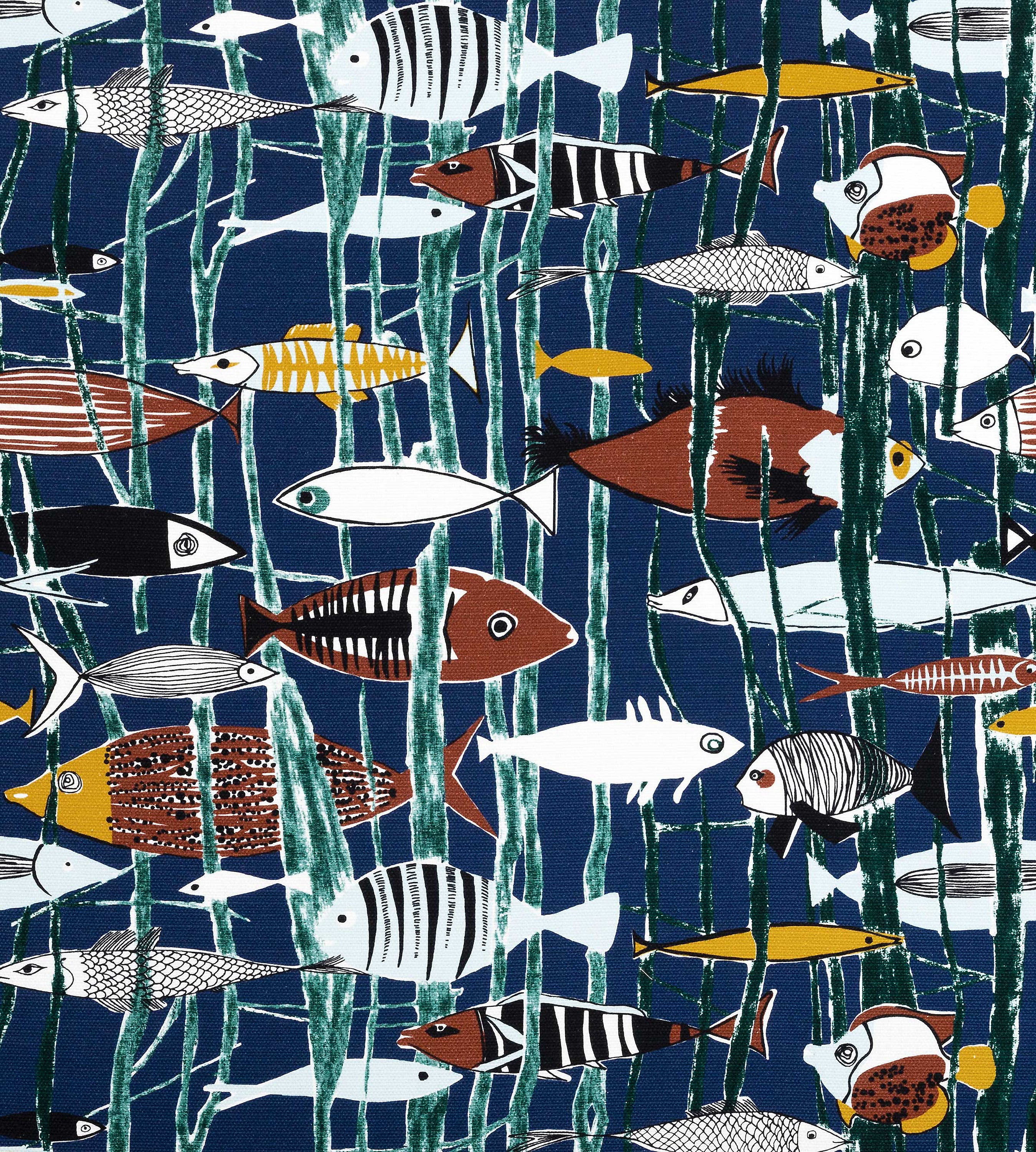 Lelievre Lagon Marine Fabric H032860002