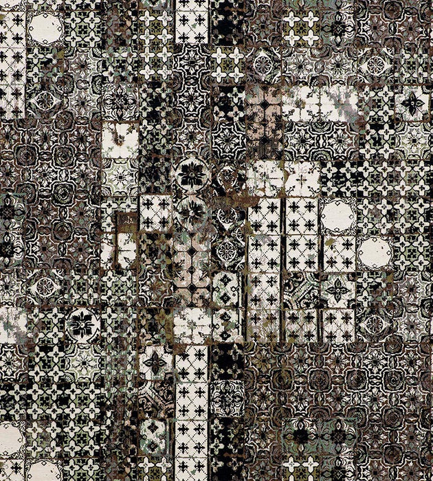Jean Paul Gaultier Azulejos Tapestry Brun Fabric Sample H034630002