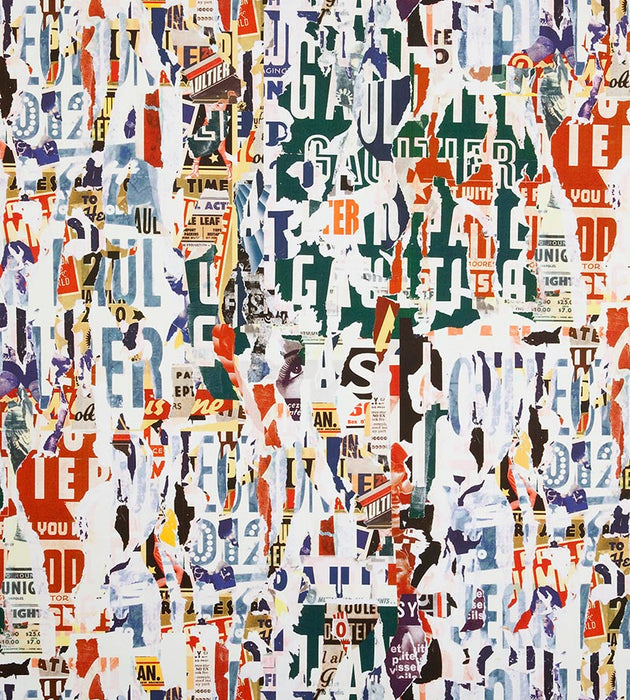 Jean Paul Gaultier Metropolitain Print Multico Fabric Sample H034720002