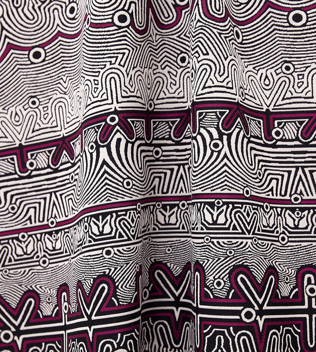 Jean Paul Gaultier Stripe Fuchsia Fabric Sample H034930002