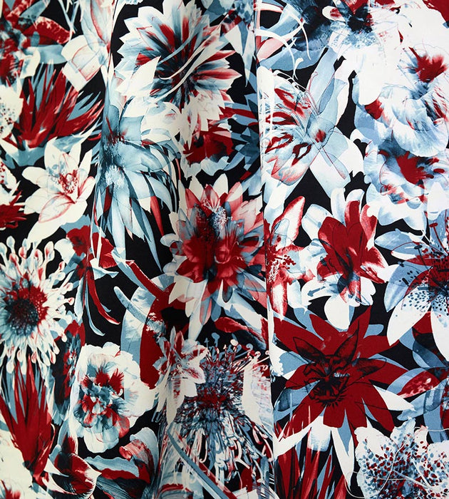 Jean Paul Gaultier Hawai Blue Fabric Sample H034960002