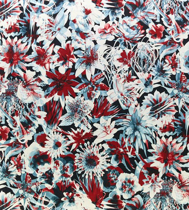 Jean Paul Gaultier Hawai Blue Fabric Sample H034960002