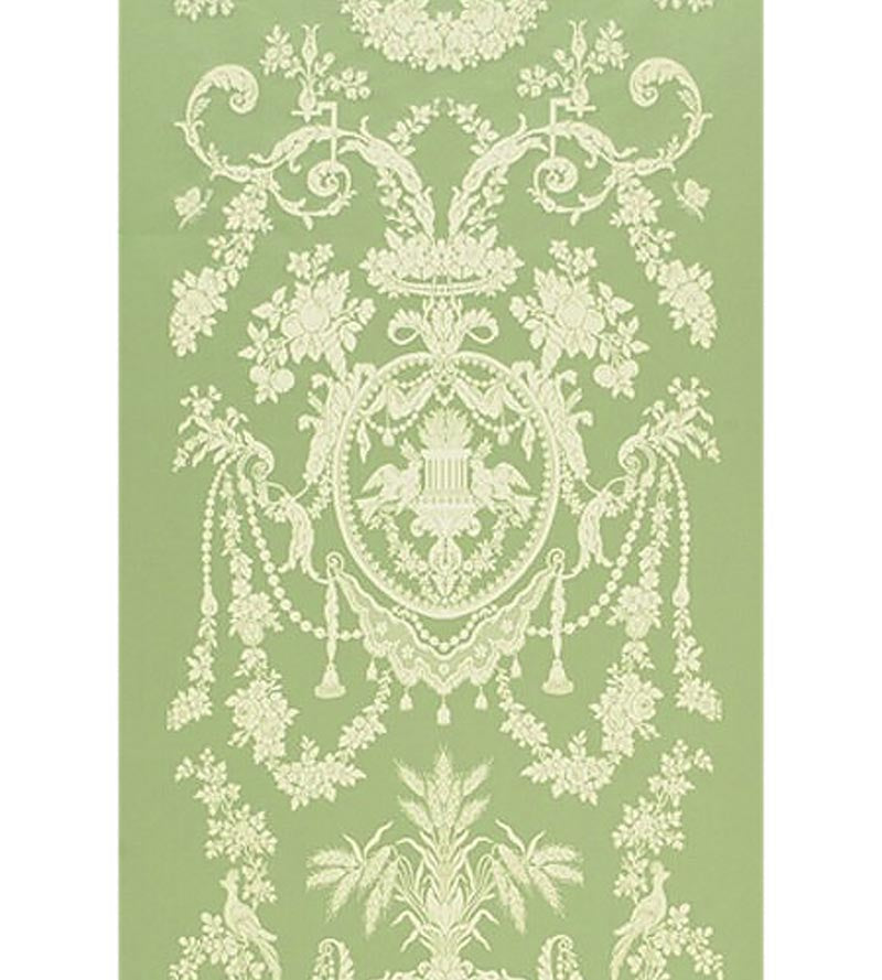 Lelievre Chenier Seat & Back Green Fabric H040030002