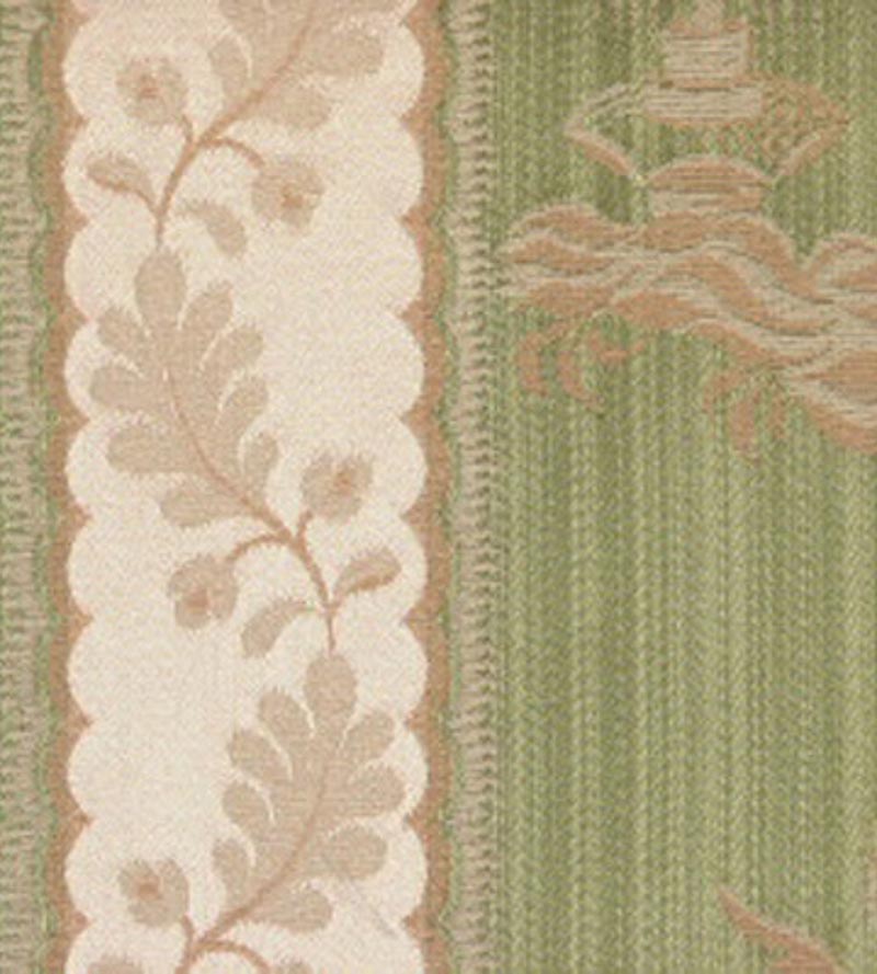 Lelievre Lampas Sanary Vert Fabric Sample H040290002