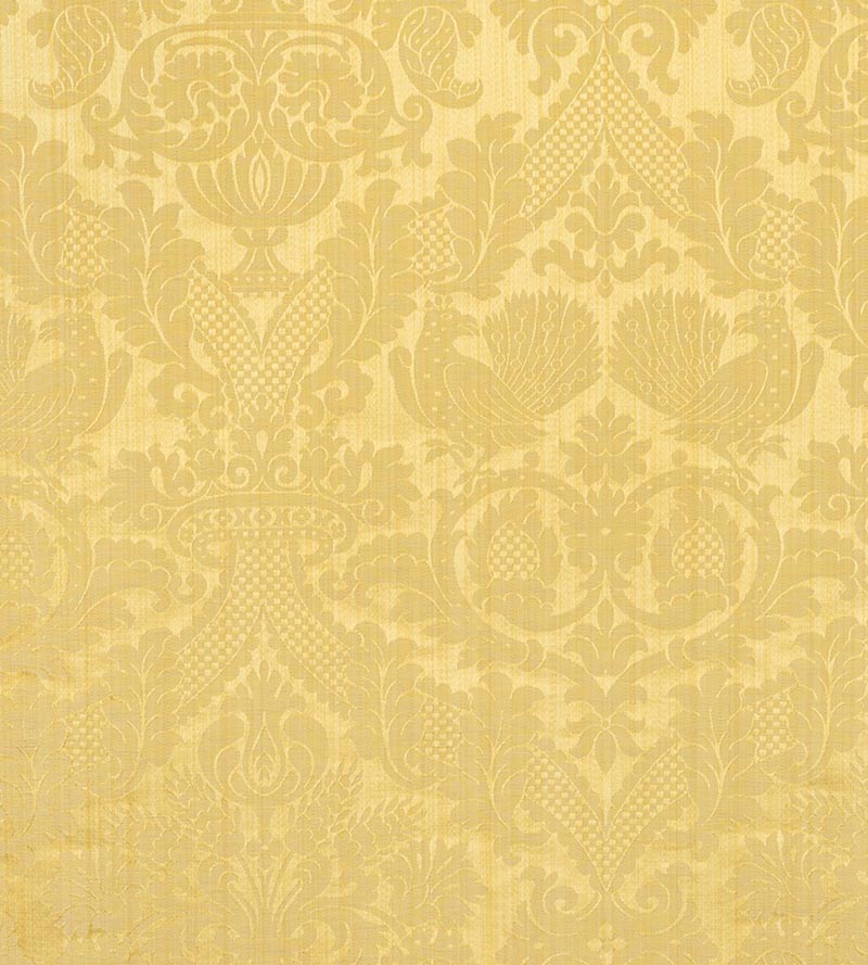 Lelievre Damas Tanlay Or Fabric H041270002