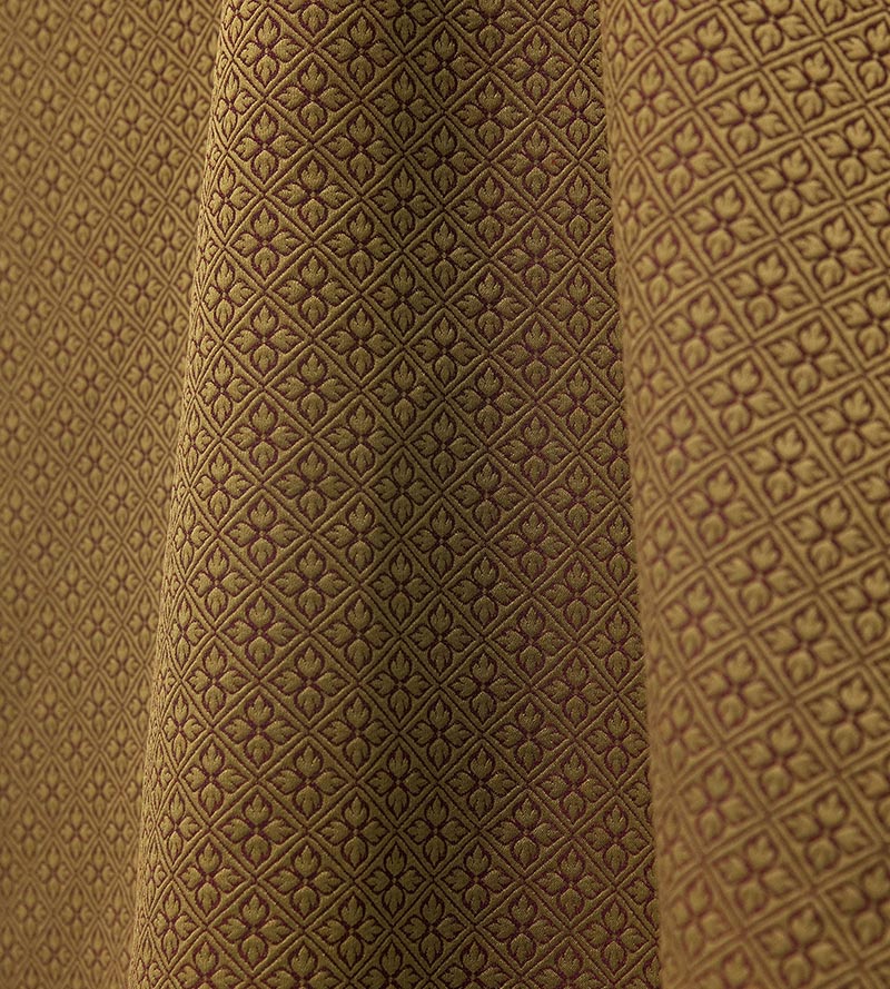 Lelievre Bosquet Tabac Fabric Sample H042440002