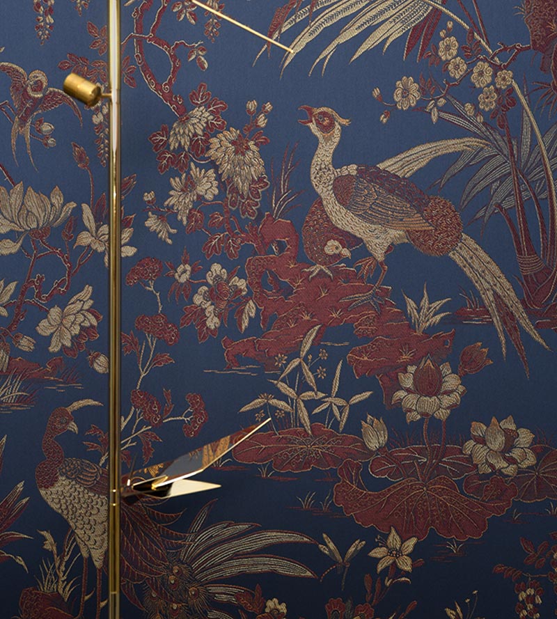 Lelievre La Parade Des Oiseaux Orage Fabric H042530002