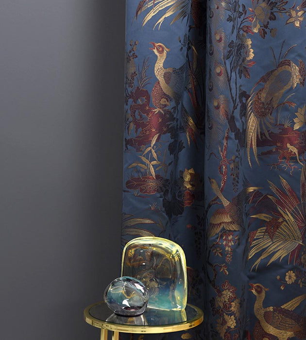 Lelievre La Parade Des Oiseaux Orage Fabric H042530002
