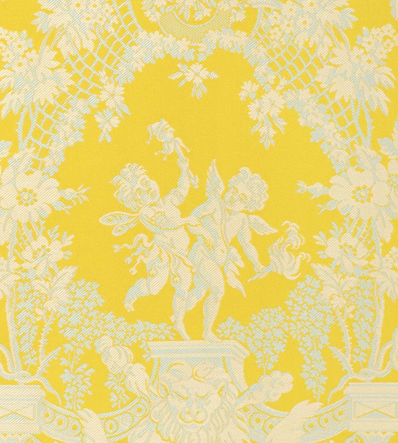 Tassinari & Chatel Les Amours Seat & Back Jaune Fabric H015390003