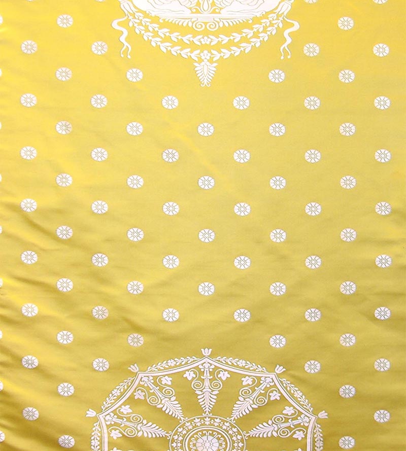 Tassinari & Chatel Murat Seat & Back Jaune Fabric H015620003