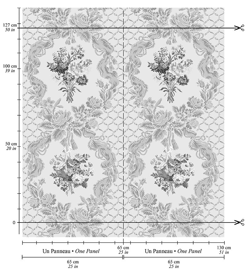 Tassinari & Chatel Choisy Seat & Back Pastel Fabric H016620003