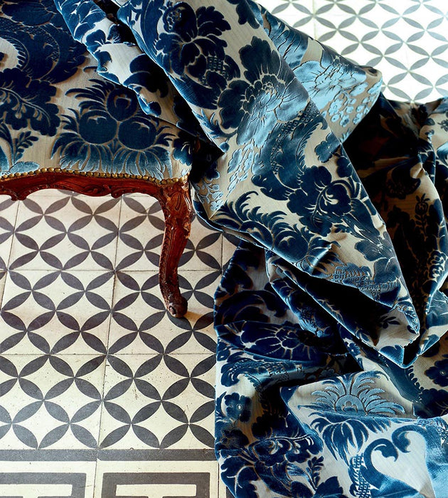 Tassinari & Chatel Mansart Bleu Fabric H016810003