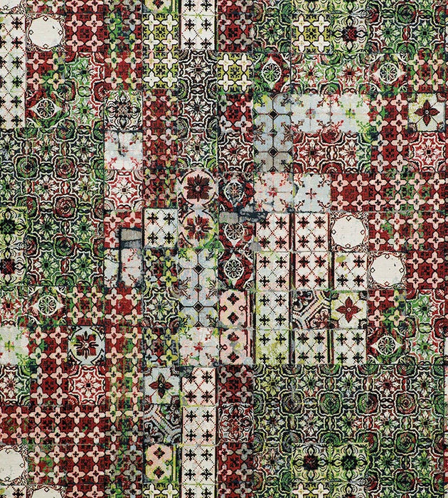 Jean Paul Gaultier Azulejos Tapestry Laque Fabric Sample H034630003