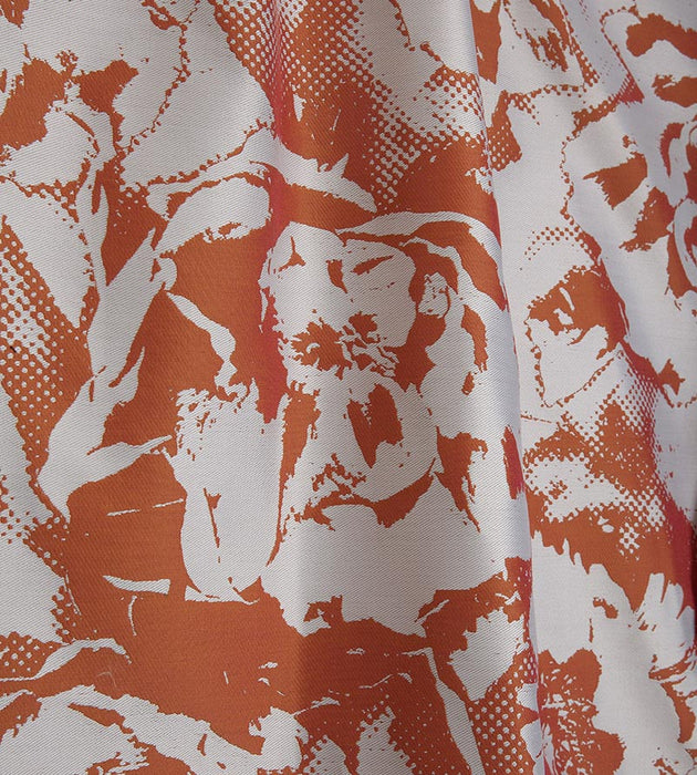Jean Paul Gaultier Pivonka Orange Fabric Sample H034700003