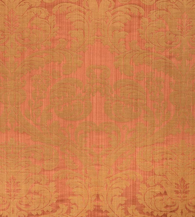 Lelievre Tournelle Damask Cuivre Fabric H041280003