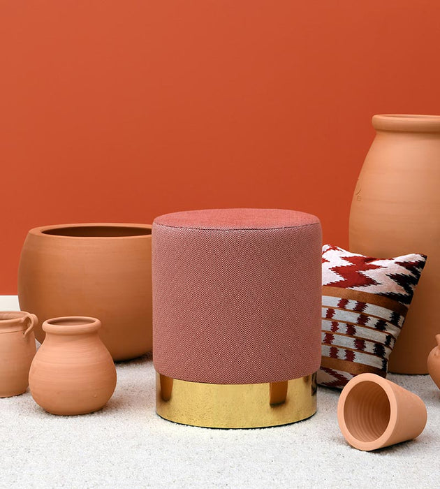 Lelievre Everest Terracotta Fabric H006290004