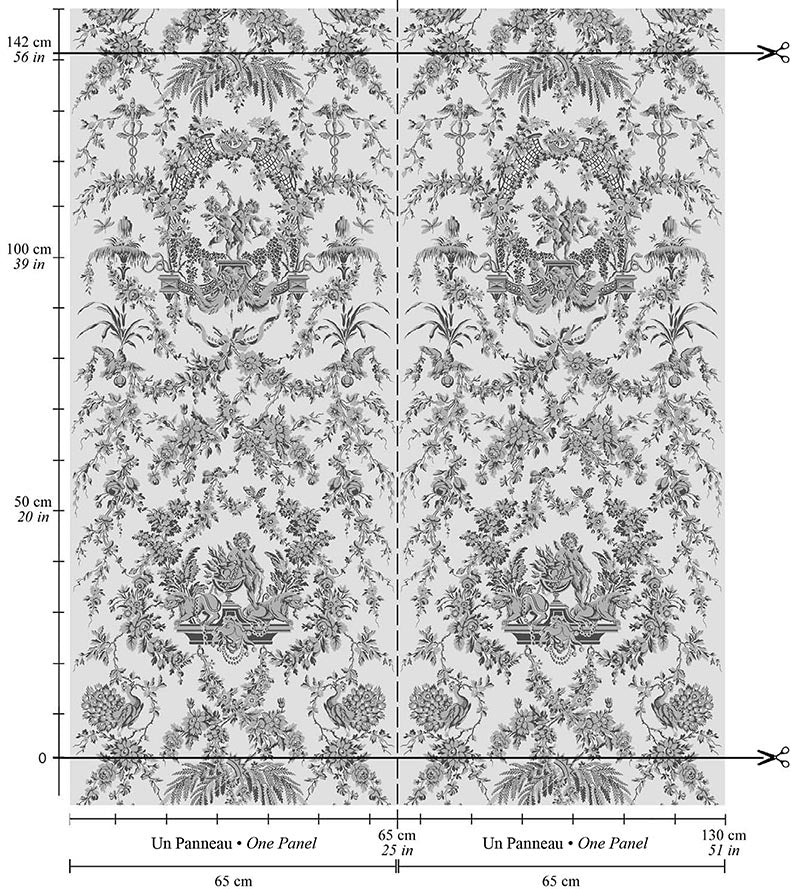 Tassinari & Chatel Les Amours Seat & Back Rouge Fabric H015390004