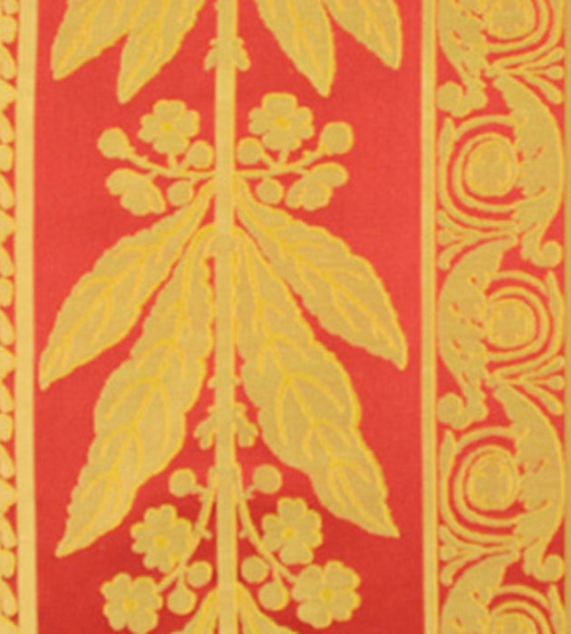 Tassinari & Chatel Lannes Bordure Rouge Fabric Sample H015720004