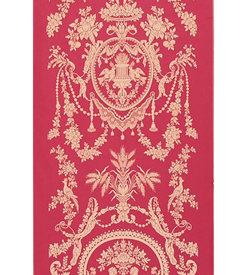 Lelievre Chenier Seat & Back Rouge Fabric H040030004
