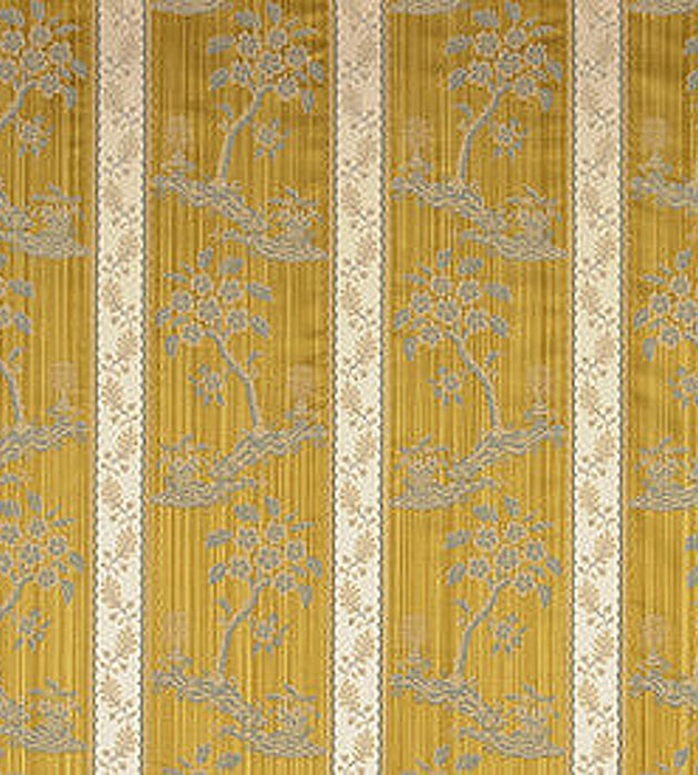 Lelievre Lampas Sanary Vieil Or Fabric Sample H040290004