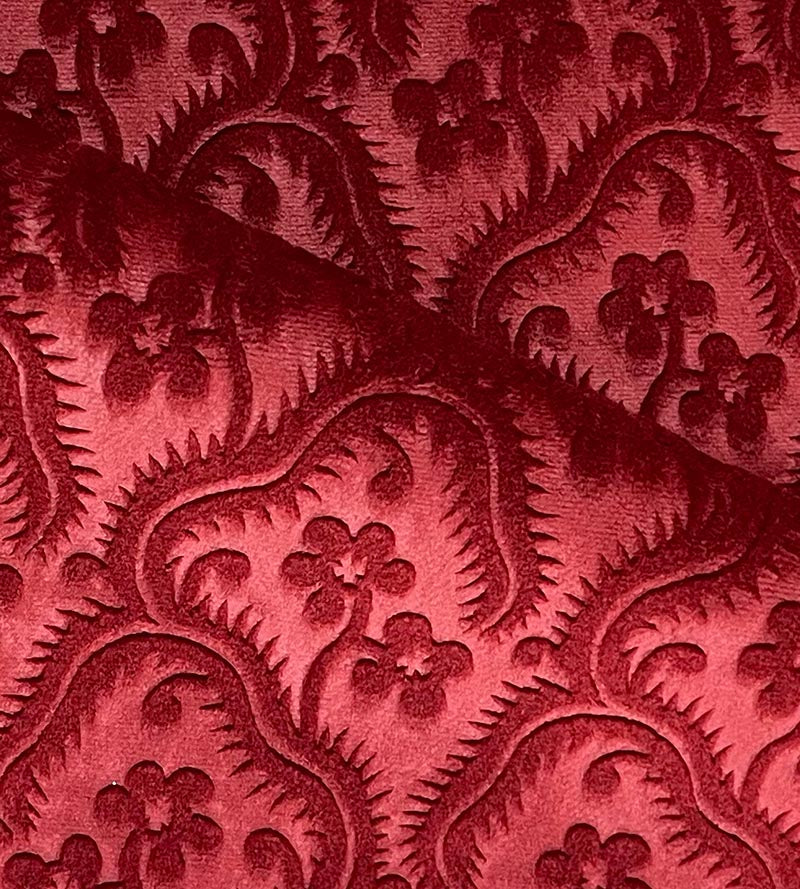 Lelievre Aubusson Rubis Fabric Sample H003640005