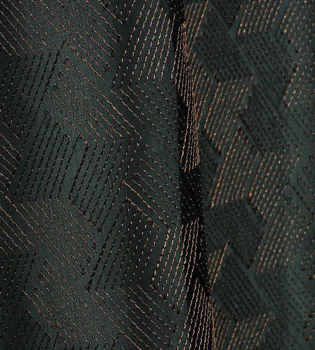 Lelievre Galon Sheer Acajou Fabric Sample H013530005