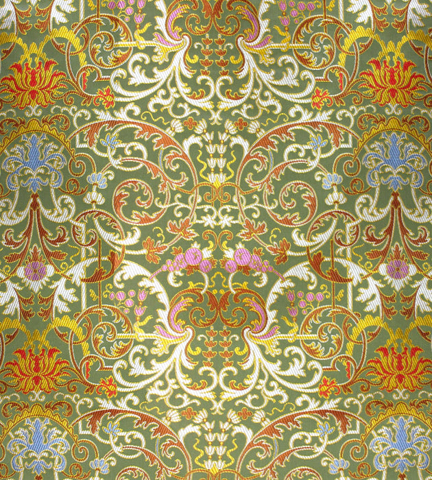 Tassinari & Chatel Cernuschi Vert Fabric Sample H016550005