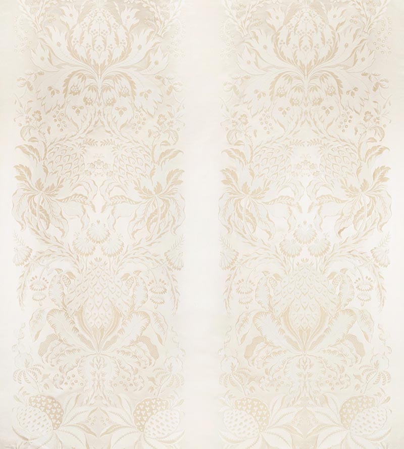 Tassinari & Chatel Les Ananas Nacre Fabric H015080006