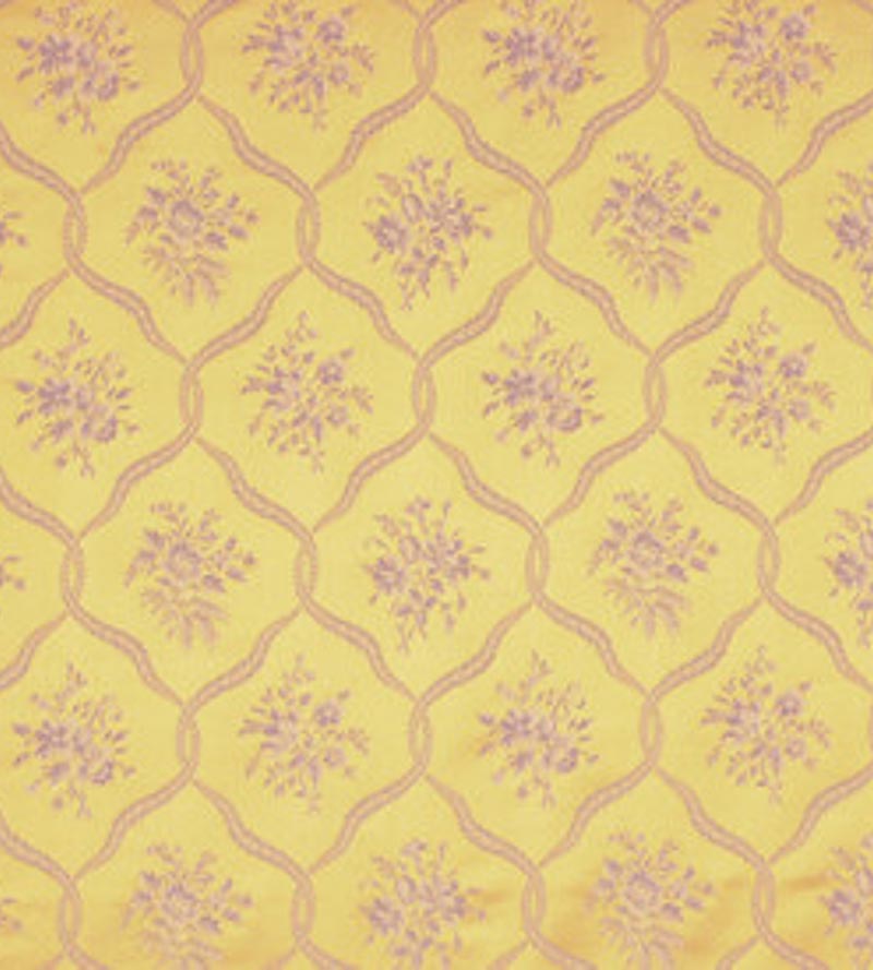 Lelievre Fragonard Gray On Yellow Fabric H040360006