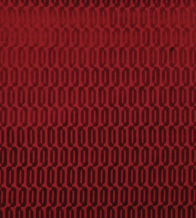 Lelievre Typo M1 Grenat Fabric Sample H007230007