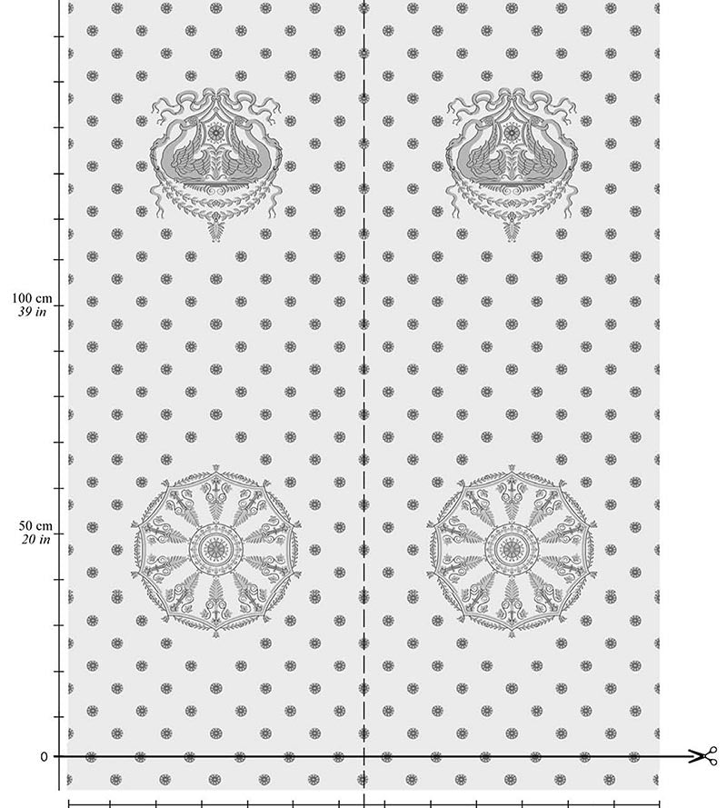 Tassinari & Chatel Murat Seat & Back Myrte Fabric H015620007