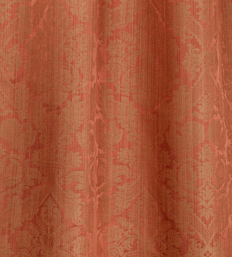Lelievre Damas Tanlay Corail Fabric H041270007