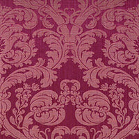Lelievre Tournelle Damask Framboise Fabric H041280008