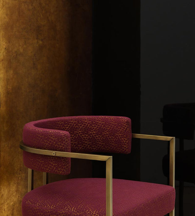 Lelievre Ecaille De Chine Rubis Fabric H042540009