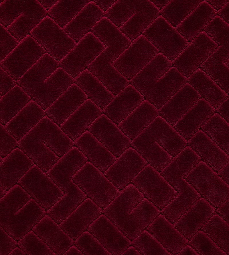 Lelievre Vallauris Velvet Syrah Fabric H005760010