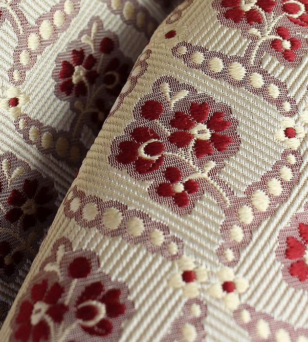Tassinari & Chatel Josselin Rouge Fabric H015520012