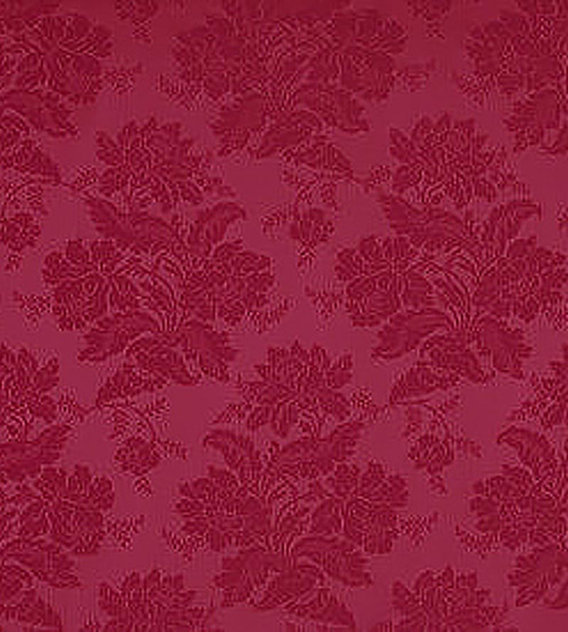 Lelievre Alicante Damask Red Fabric Sample H040190015