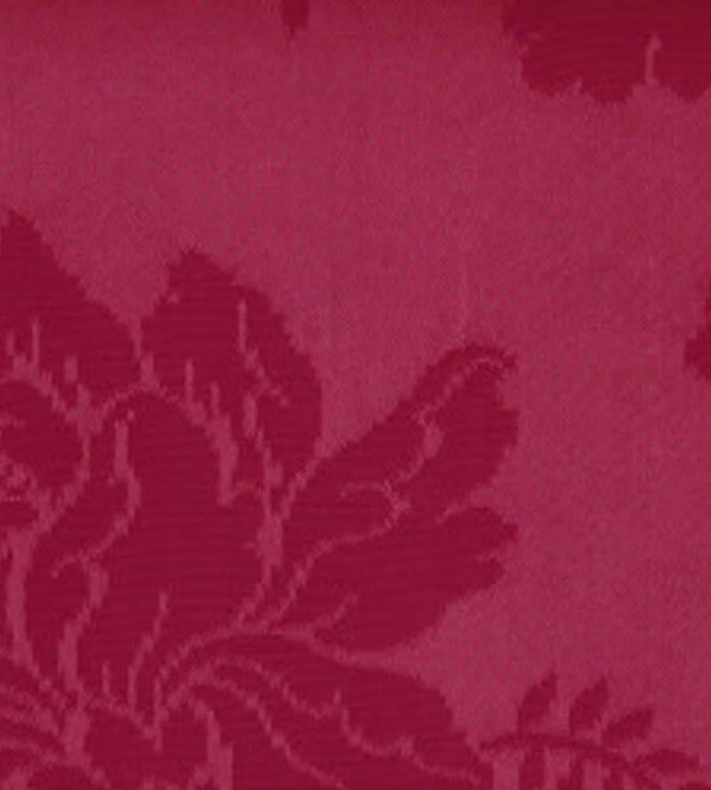 Lelievre Alicante Damask Red Fabric Sample H040190015