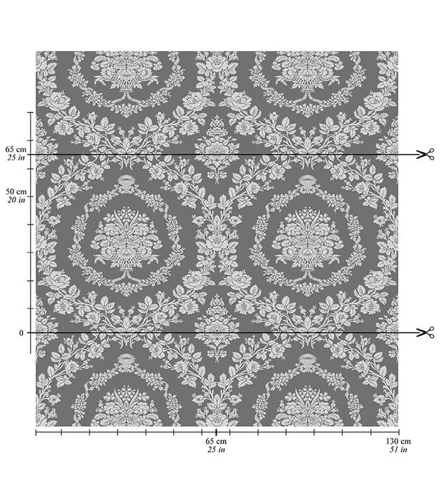 Tassinari & Chatel Couronne De Roses Dore Fabric H015320027