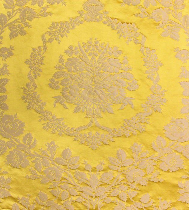 Tassinari & Chatel Couronne De Roses Or Fabric Sample H015320028
