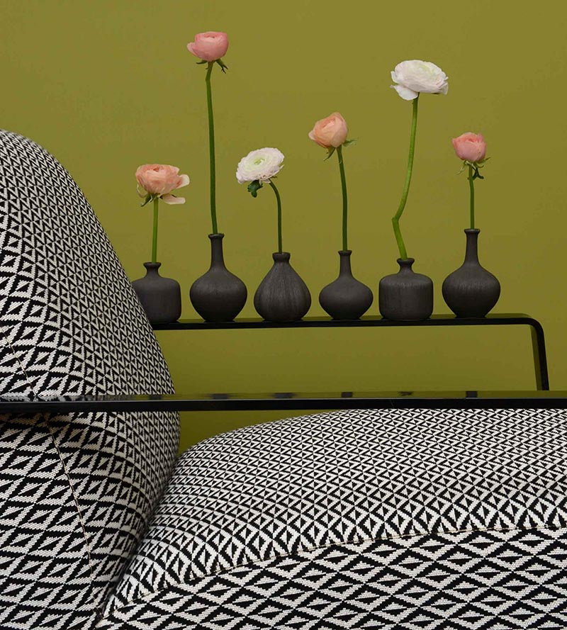 Lelievre Origami Epingle Poivre Fabric Sample H004860008